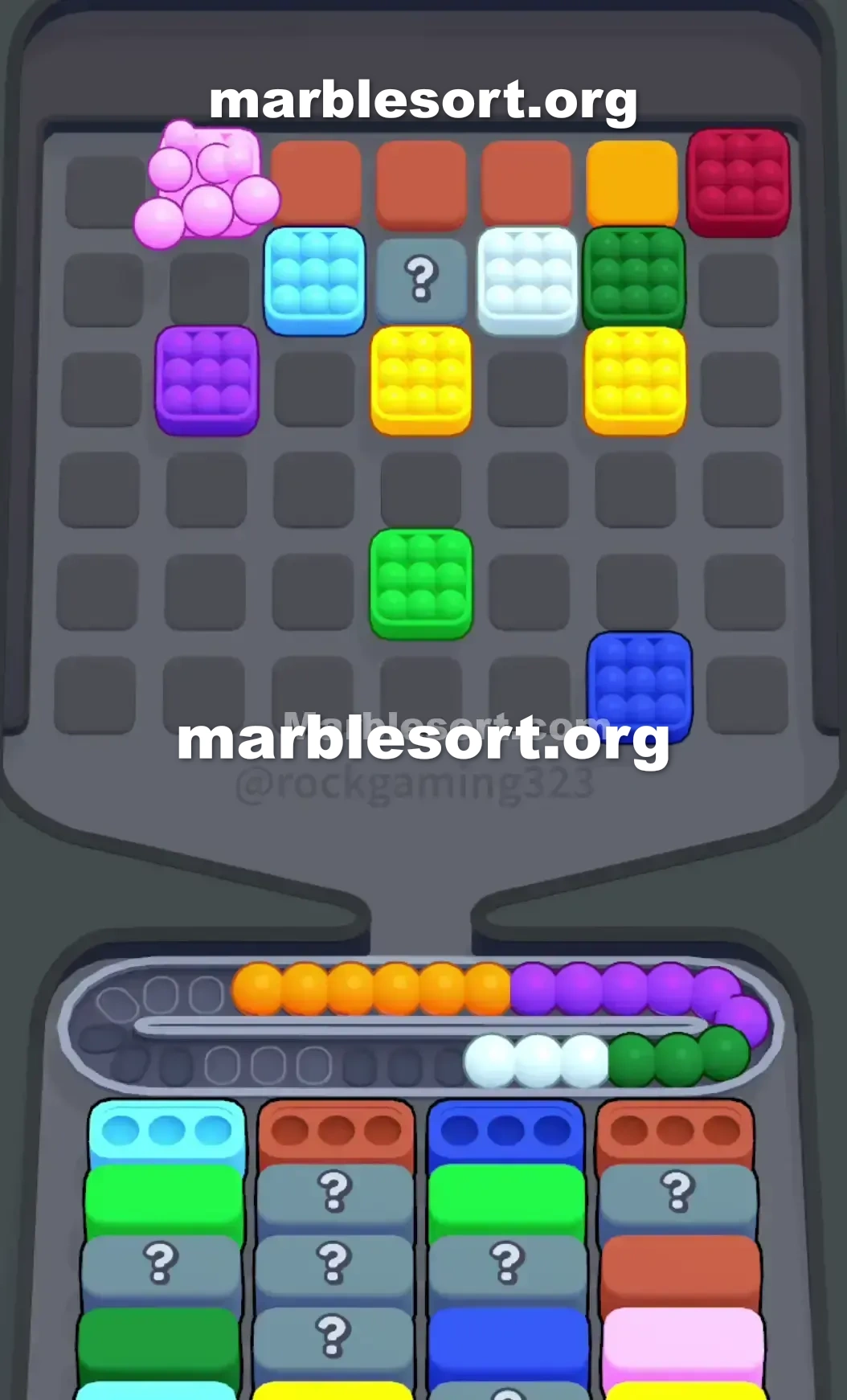 Marble Sort Level 174 screenshot 3