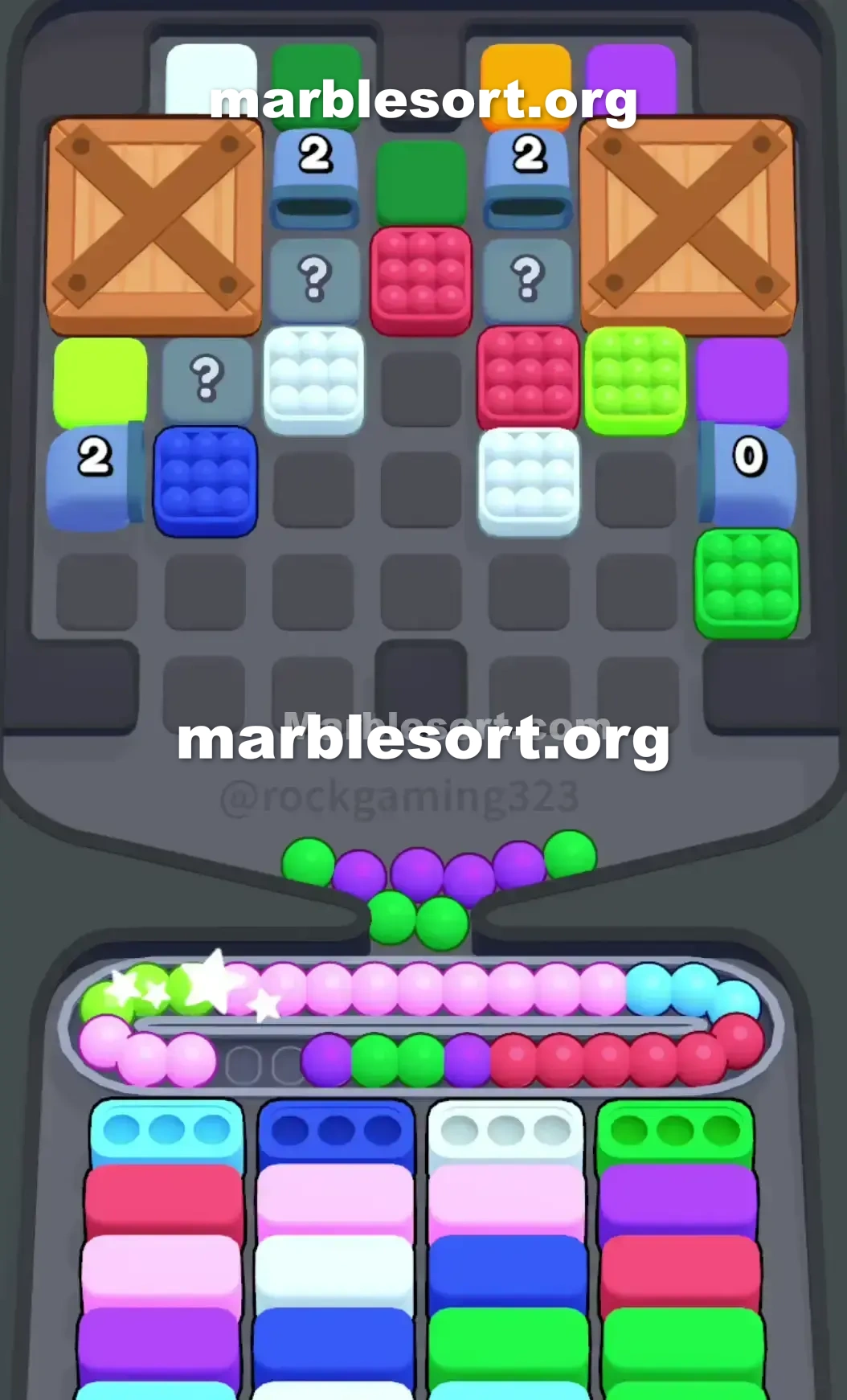Marble Sort Level 177 screenshot 2