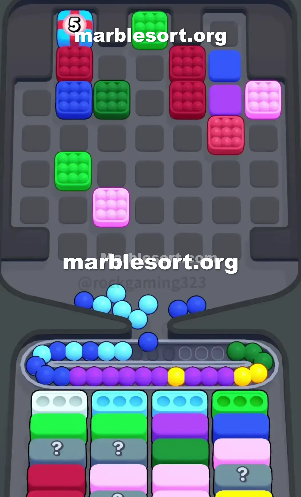 Marble Sort Level 180 screenshot 3