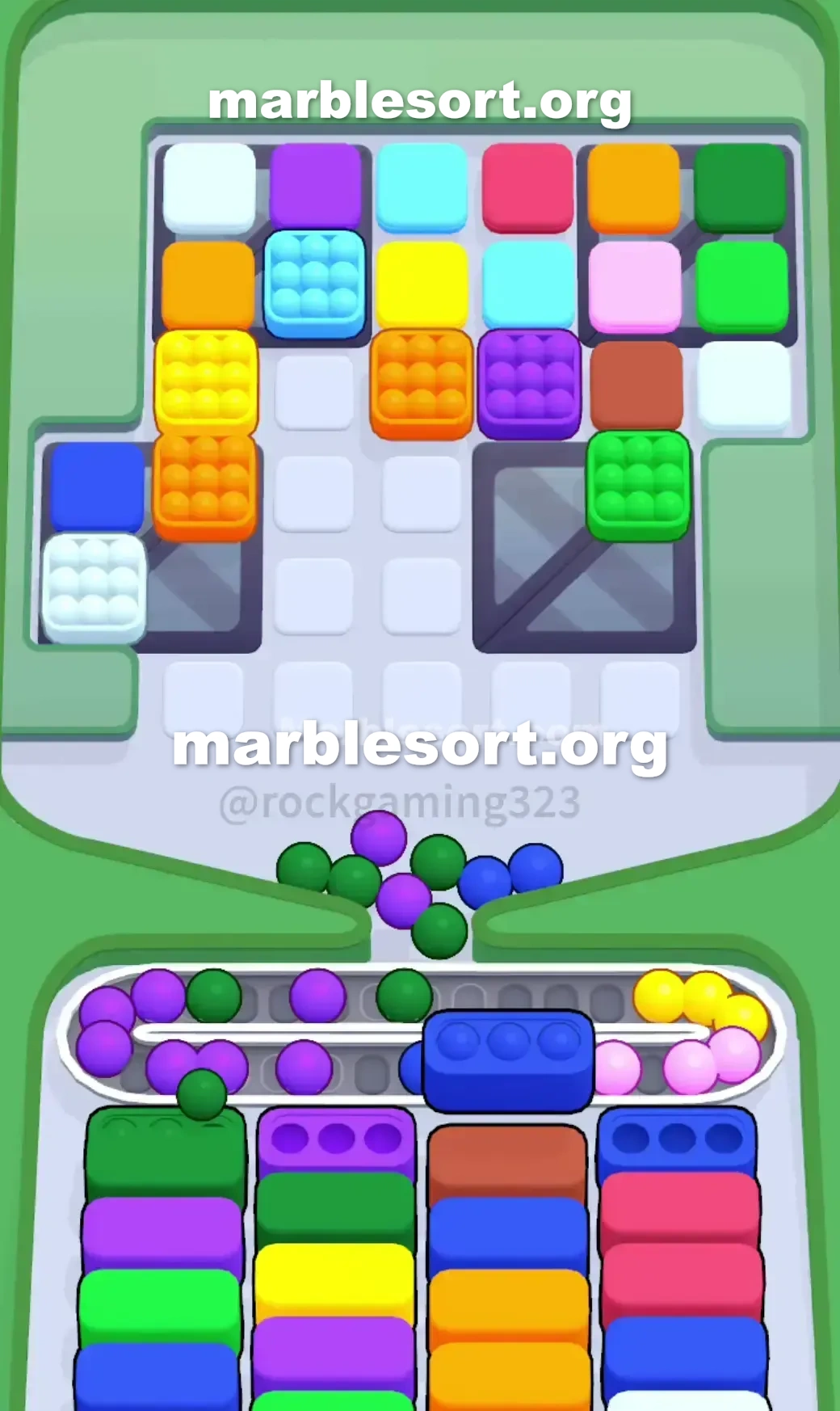 Marble Sort Level 183 screenshot 2