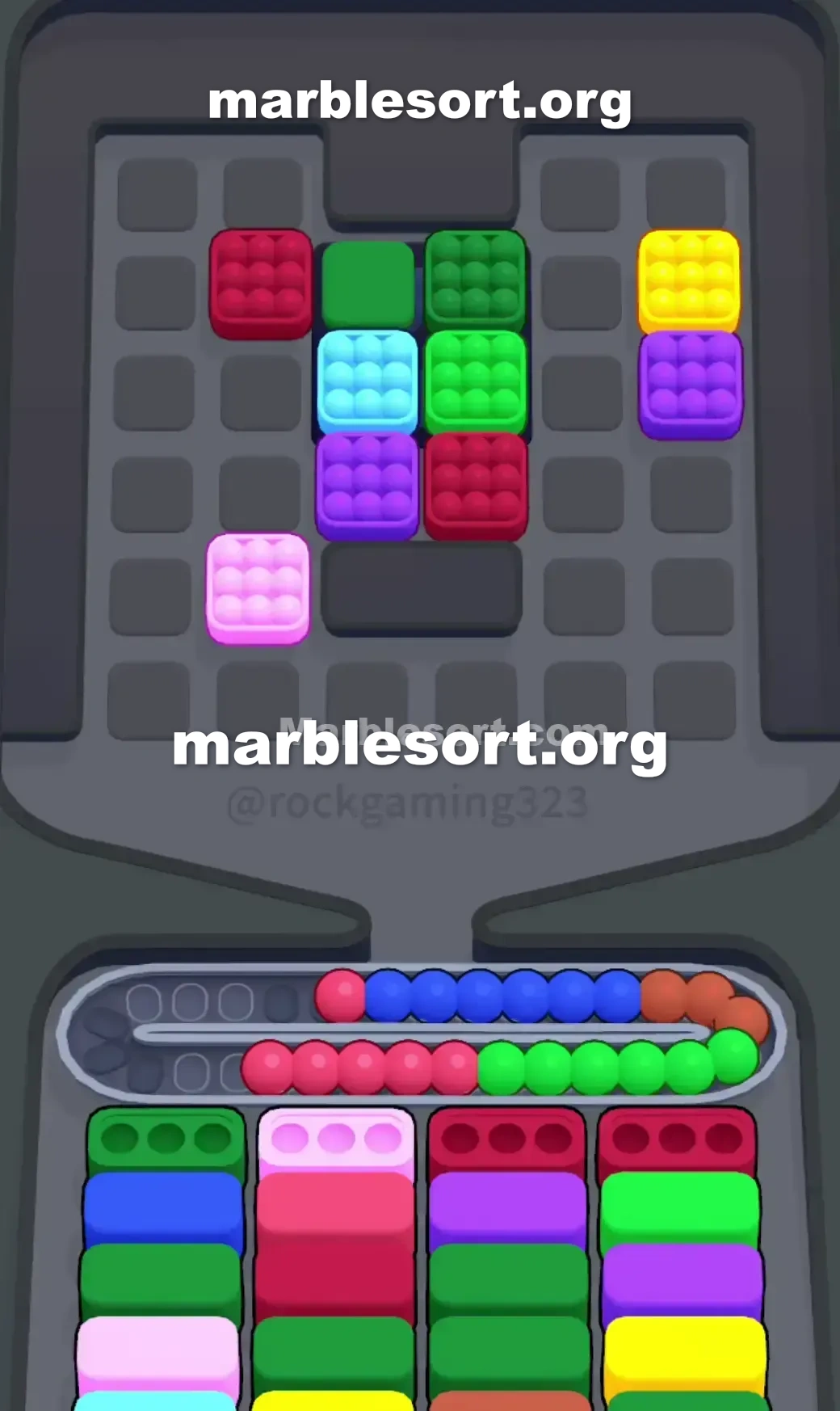 Marble Sort Level 184 screenshot 3