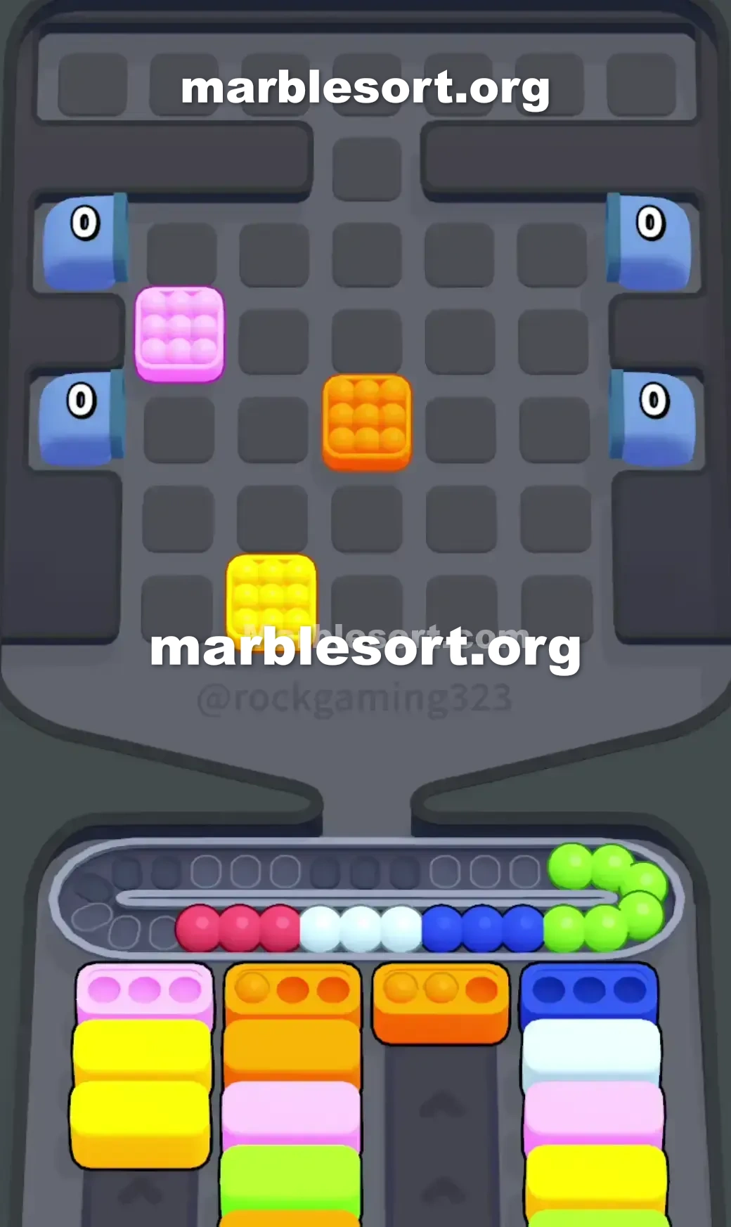 Marble Sort Level 187 screenshot 4