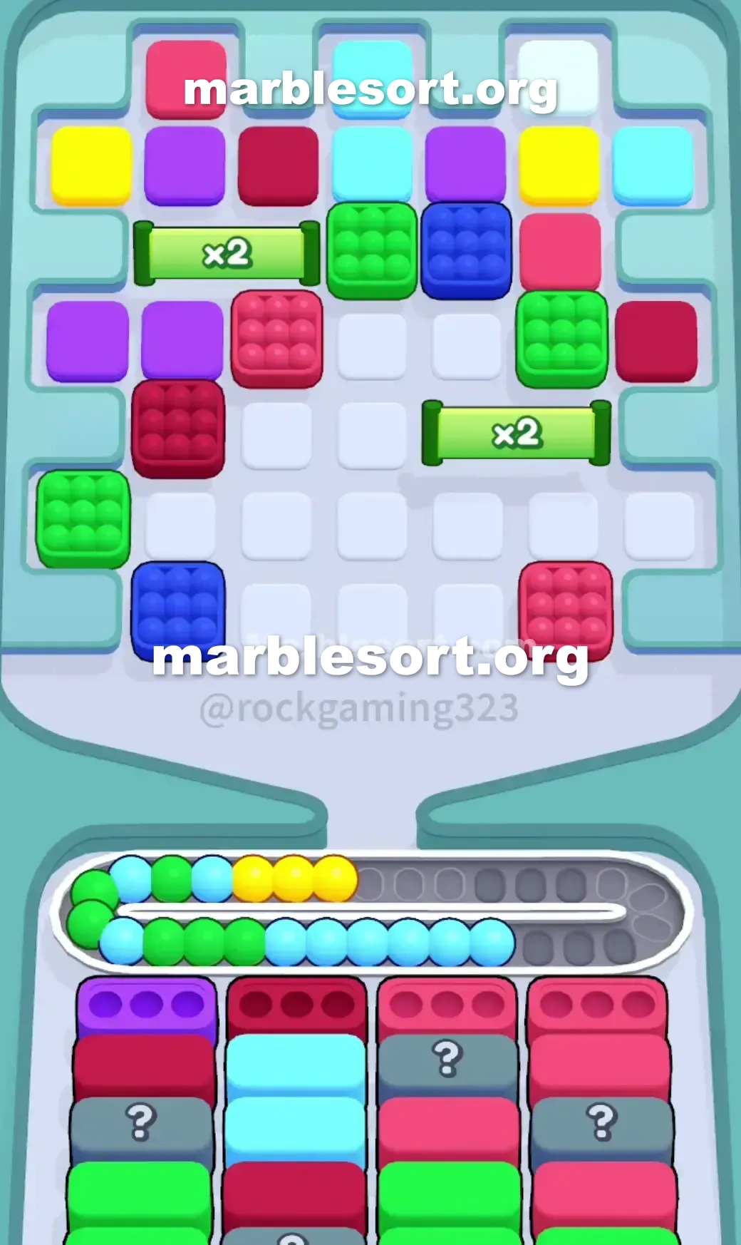 Marble Sort Level 188 screenshot 2
