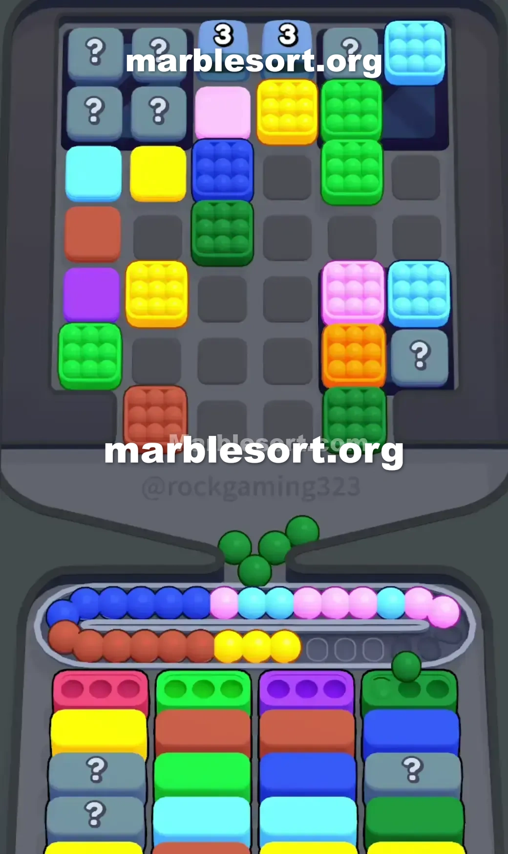 Marble Sort Level 190 screenshot 2