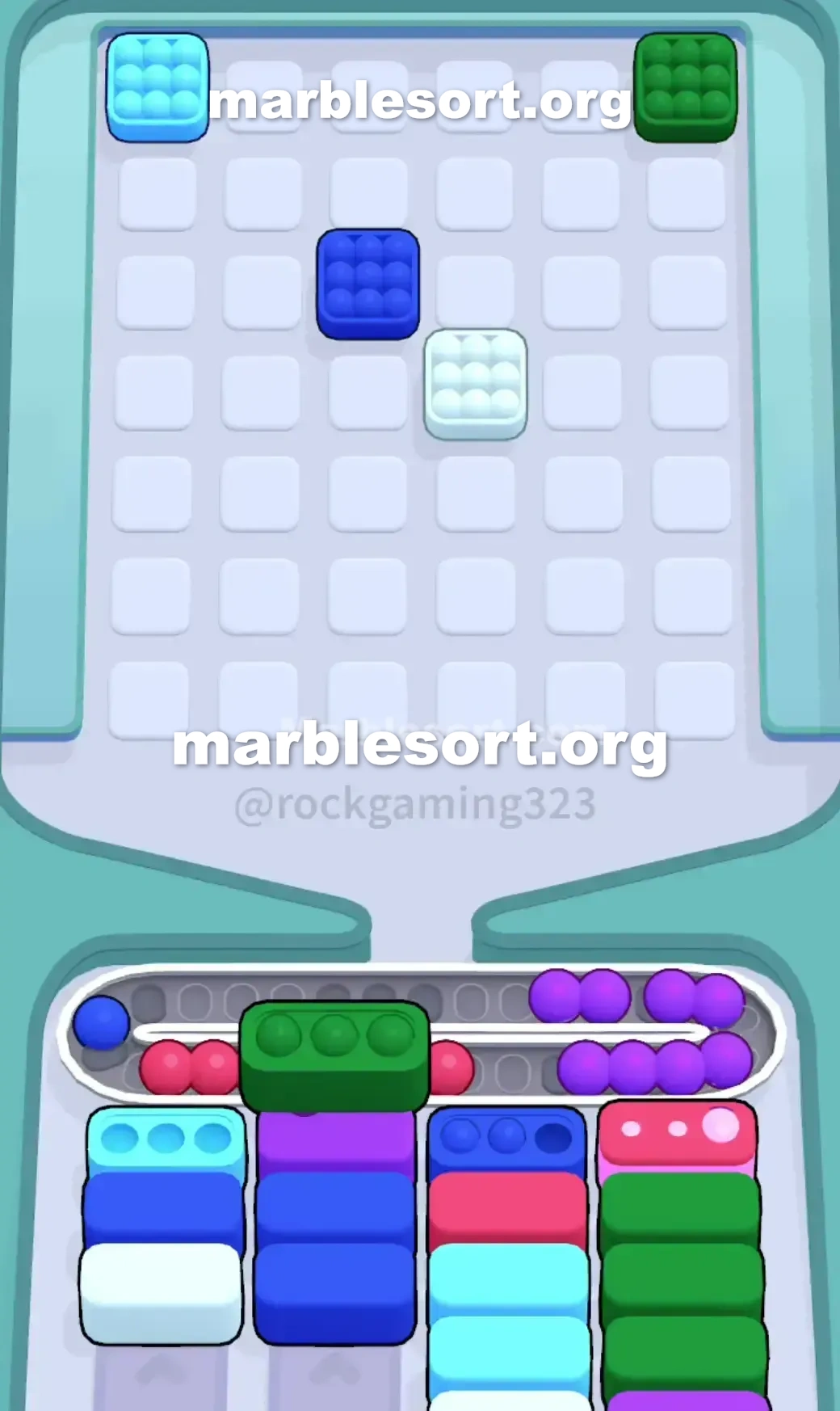 Marble Sort Level 193 screenshot 4