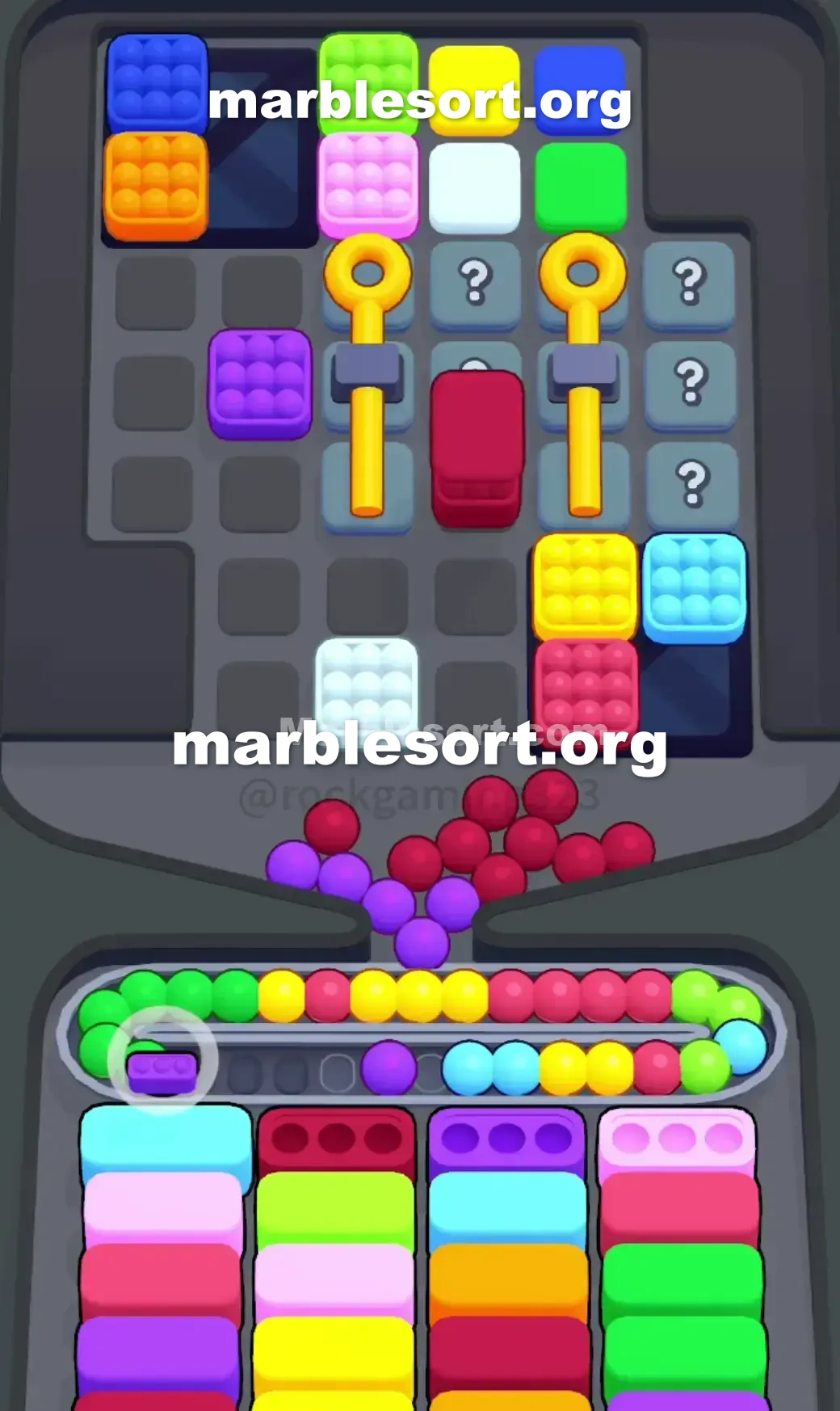 Marble Sort Level 194 screenshot 2