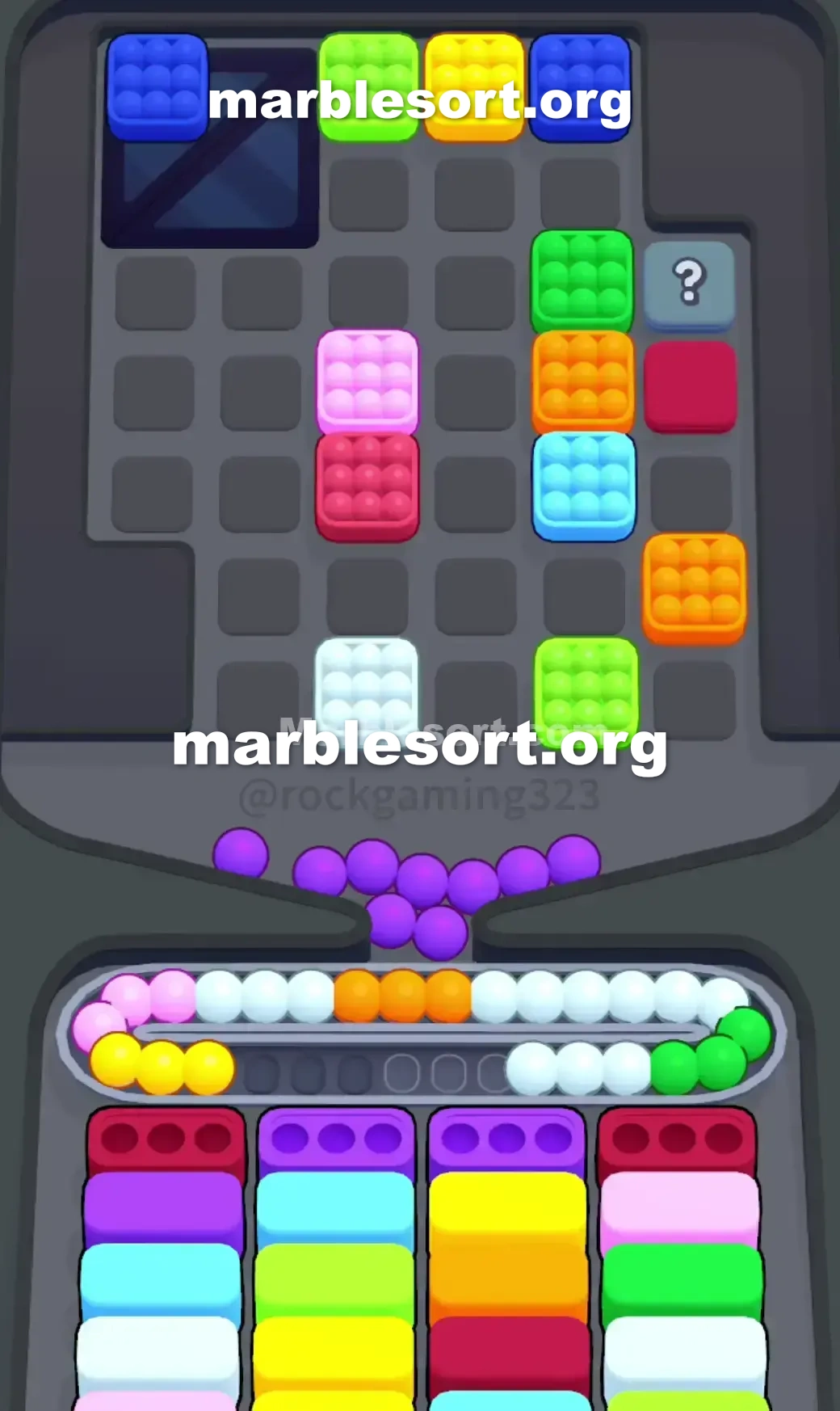 Marble Sort Level 194 screenshot 3
