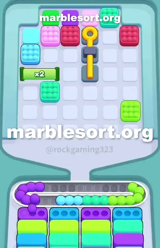 Marble Sort Level 196 screenshot 3