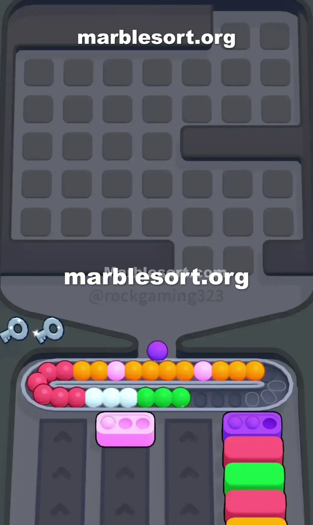 Marble Sort Level 197 screenshot 4