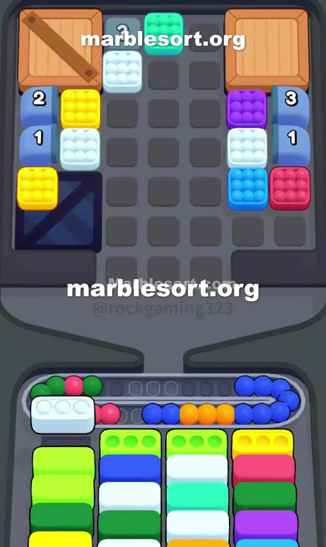 Marble Sort Level 200 screenshot 2