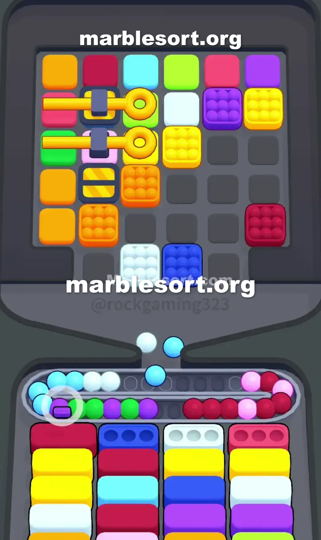 Marble Sort Level 204 screenshot 2