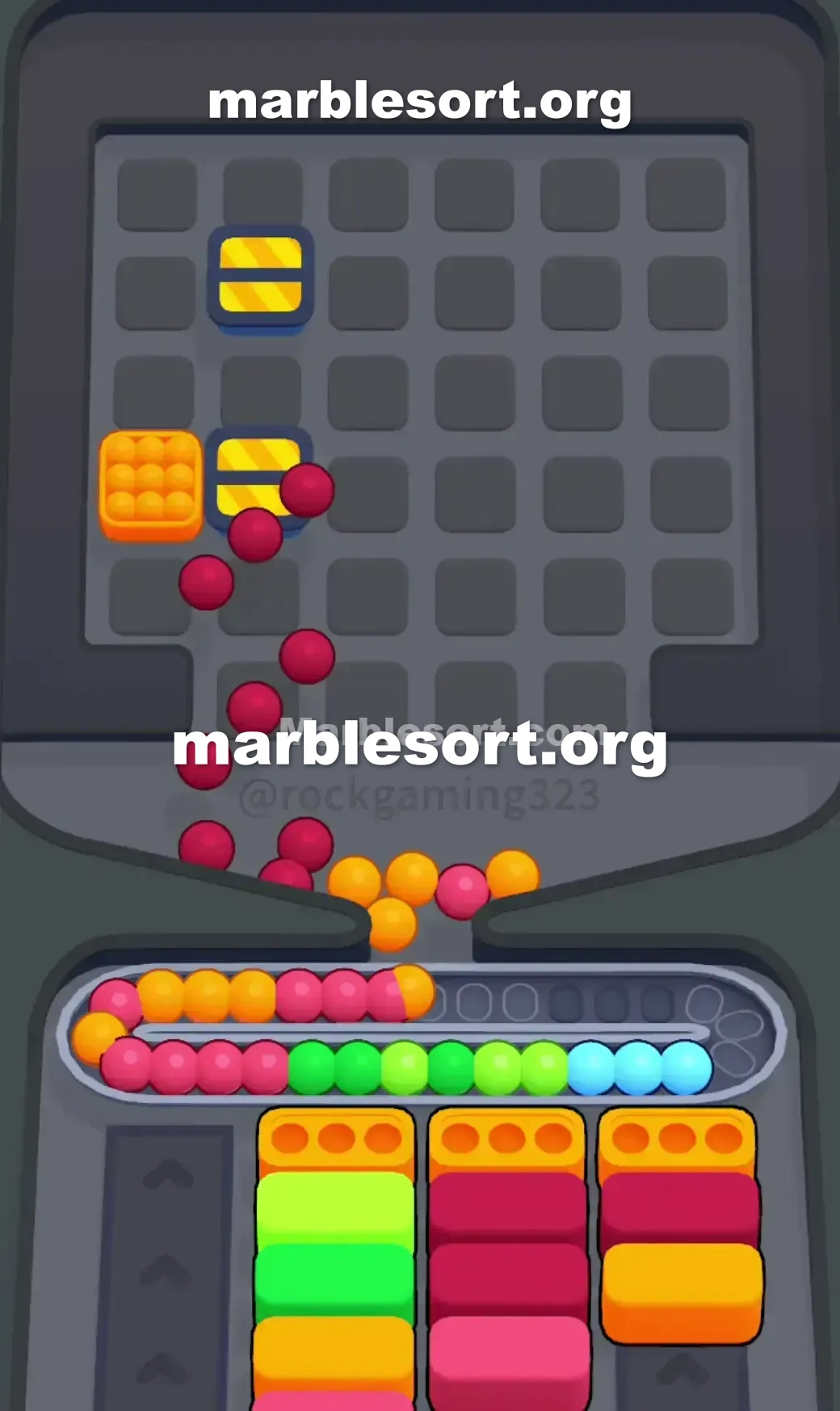 Marble Sort Level 204 screenshot 4