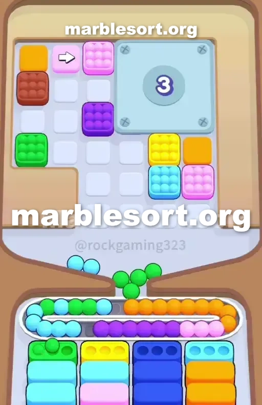 Marble Sort Level 205 screenshot 2