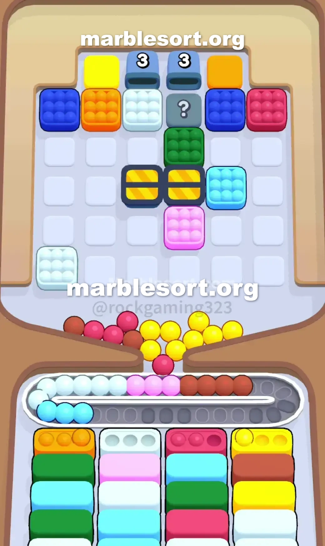 Marble Sort Level 206 screenshot 3