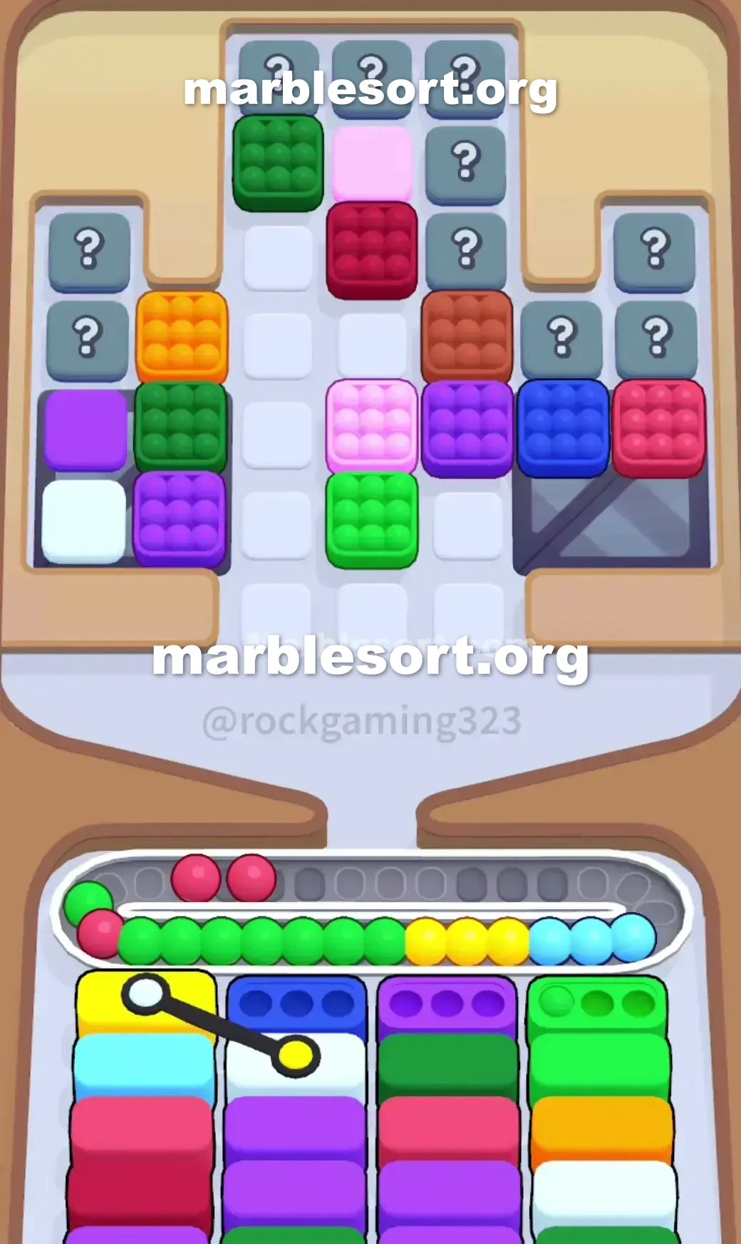 Marble Sort Level 209 screenshot 2