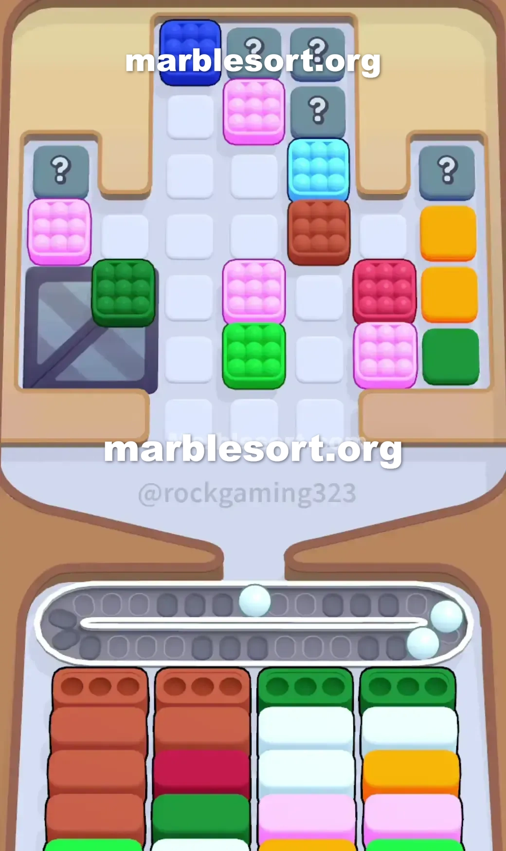 Marble Sort Level 209 screenshot 3