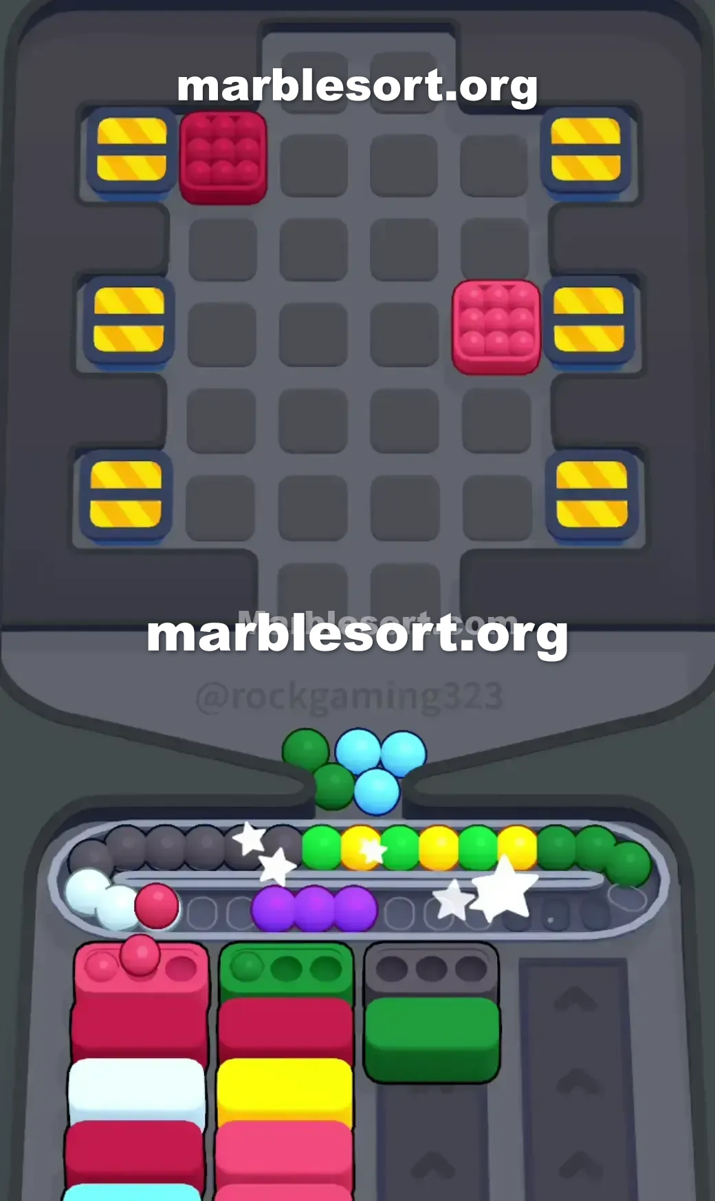 Marble Sort Level 210 screenshot 4