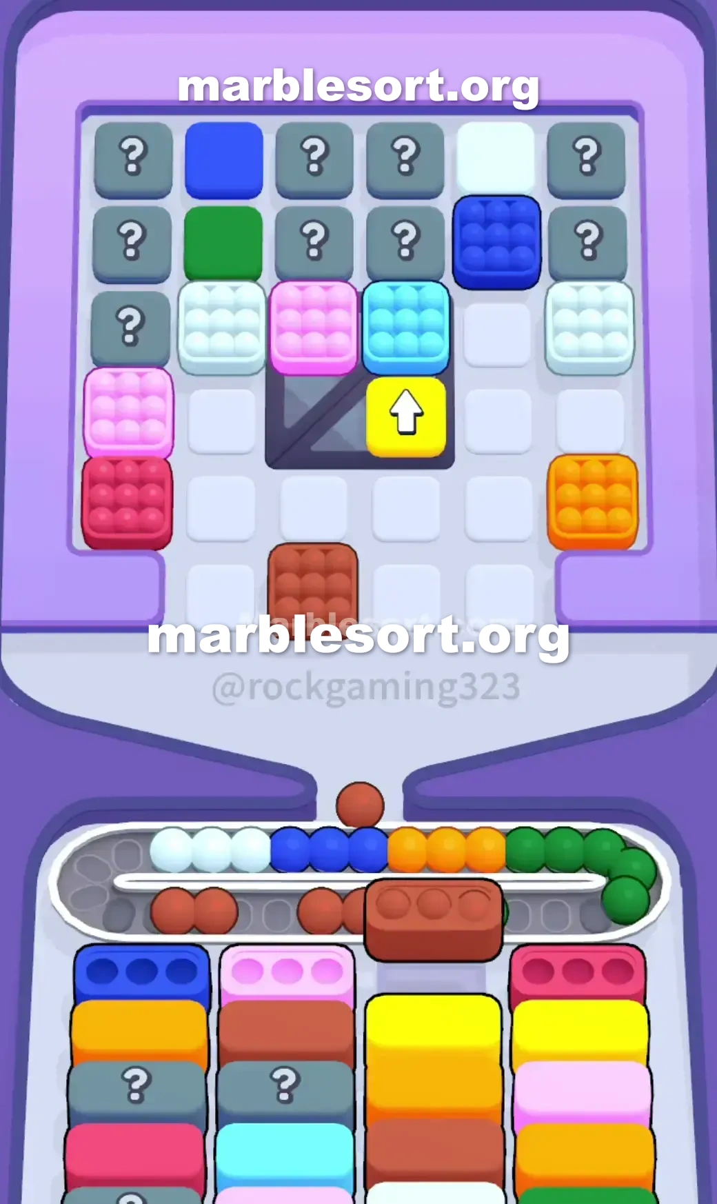 Marble Sort Level 211 screenshot 2