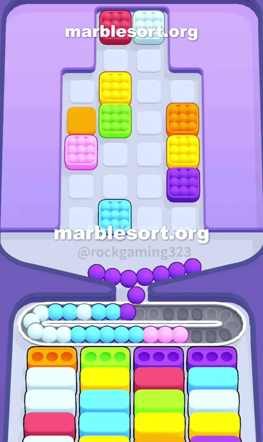 Marble Sort Level 212 screenshot 3