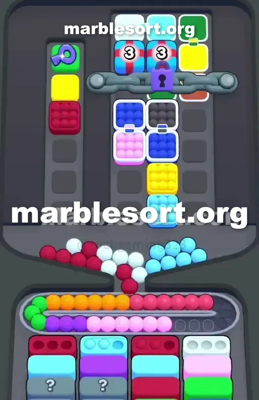 Marble Sort Level 214 screenshot 2