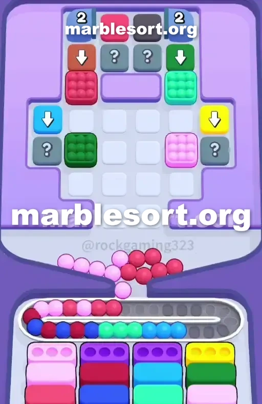 Marble Sort Level 216 screenshot 2