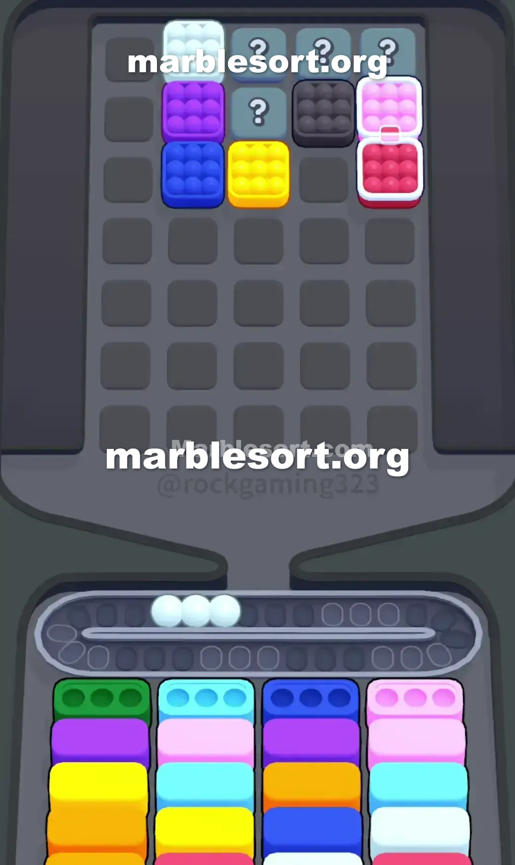 Marble Sort Level 217 screenshot 3