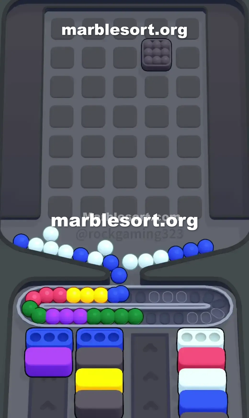 Marble Sort Level 217 screenshot 4