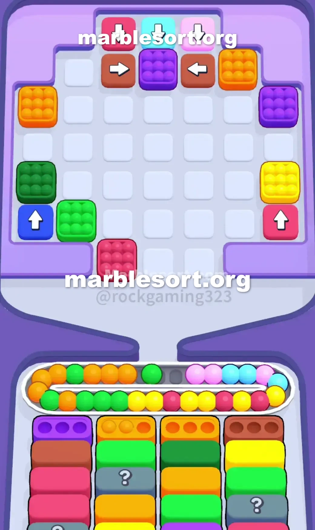 Marble Sort Level 218 screenshot 3