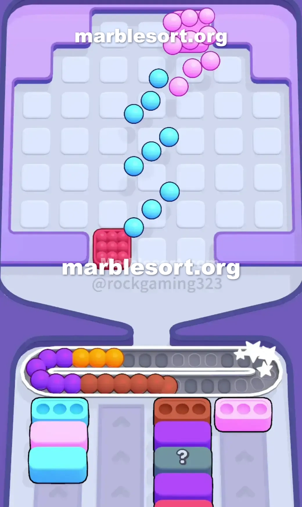 Marble Sort Level 218 screenshot 4