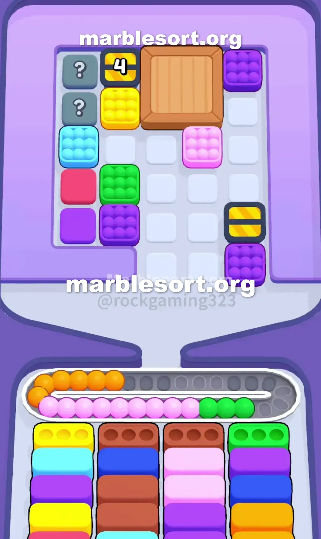 Marble Sort Level 219 screenshot 2