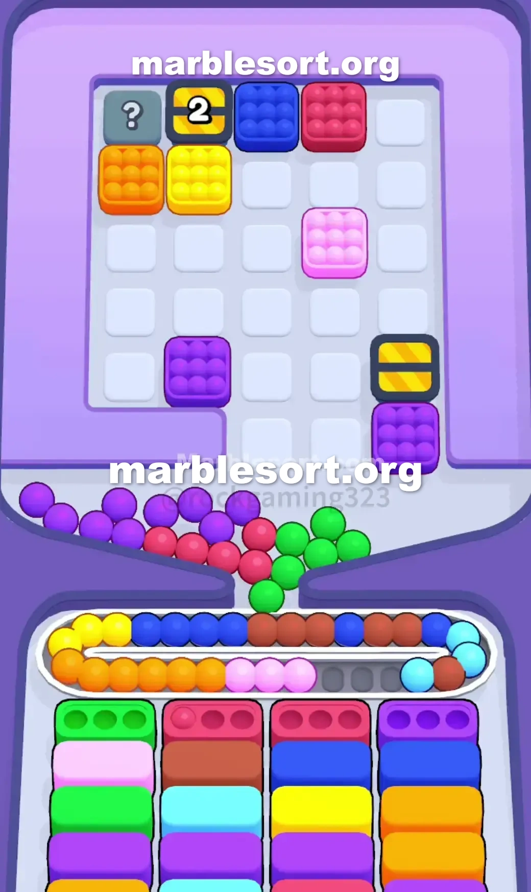 Marble Sort Level 219 screenshot 3