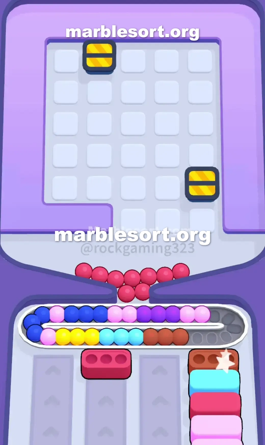 Marble Sort Level 219 screenshot 4