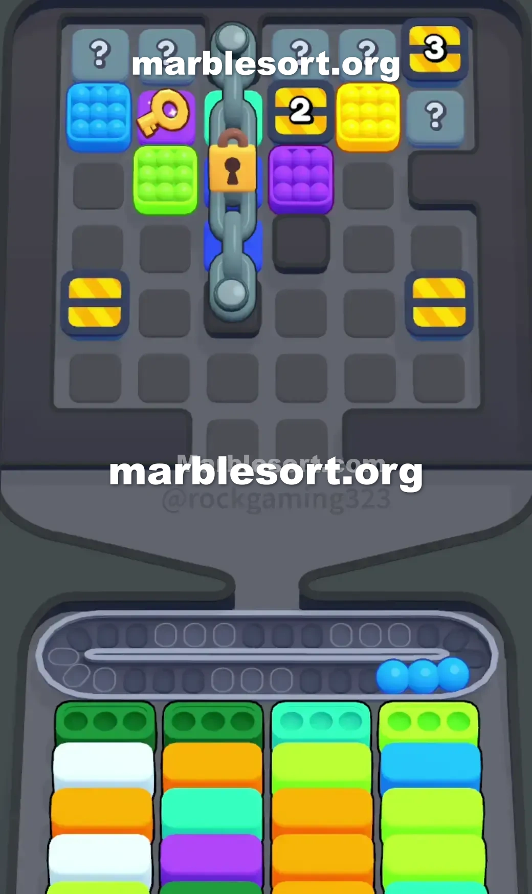 Marble Sort Level 220 screenshot 3
