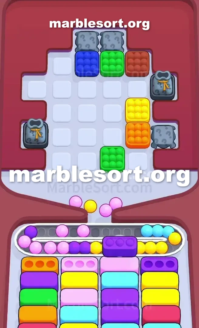 Marble Sort Level 222 screenshot 3