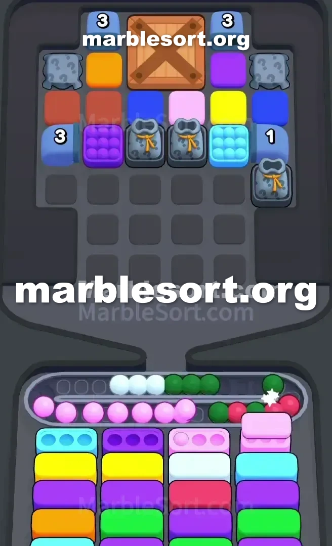 Marble Sort Level 224 screenshot 2