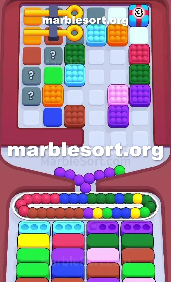 Marble Sort Level 226 screenshot 2