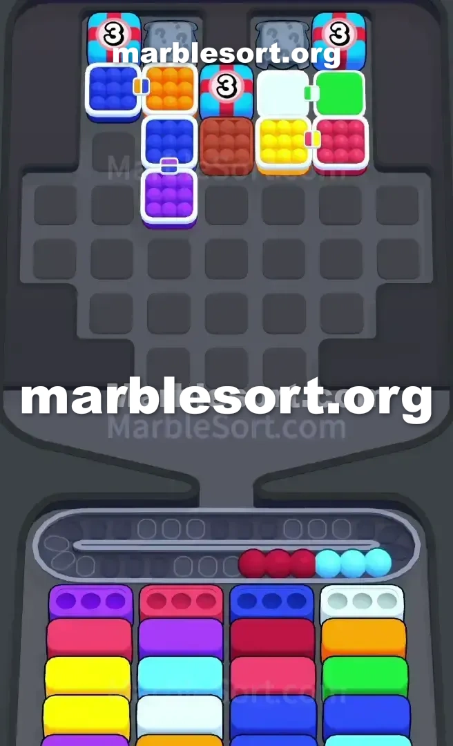 Marble Sort Level 227 screenshot 3