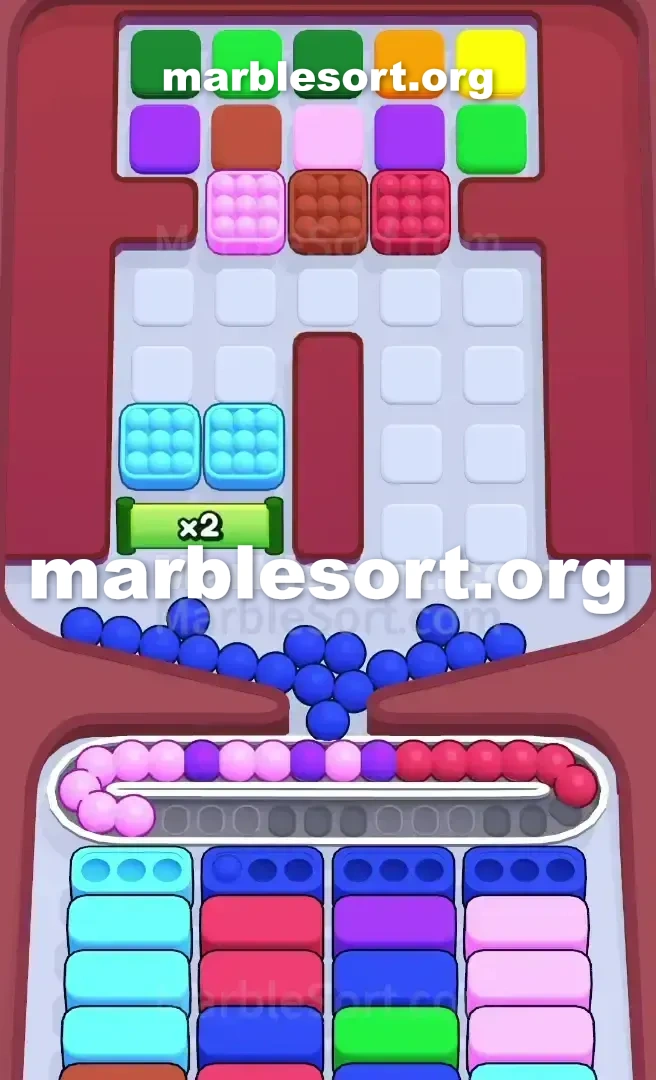 Marble Sort Level 228 screenshot 2
