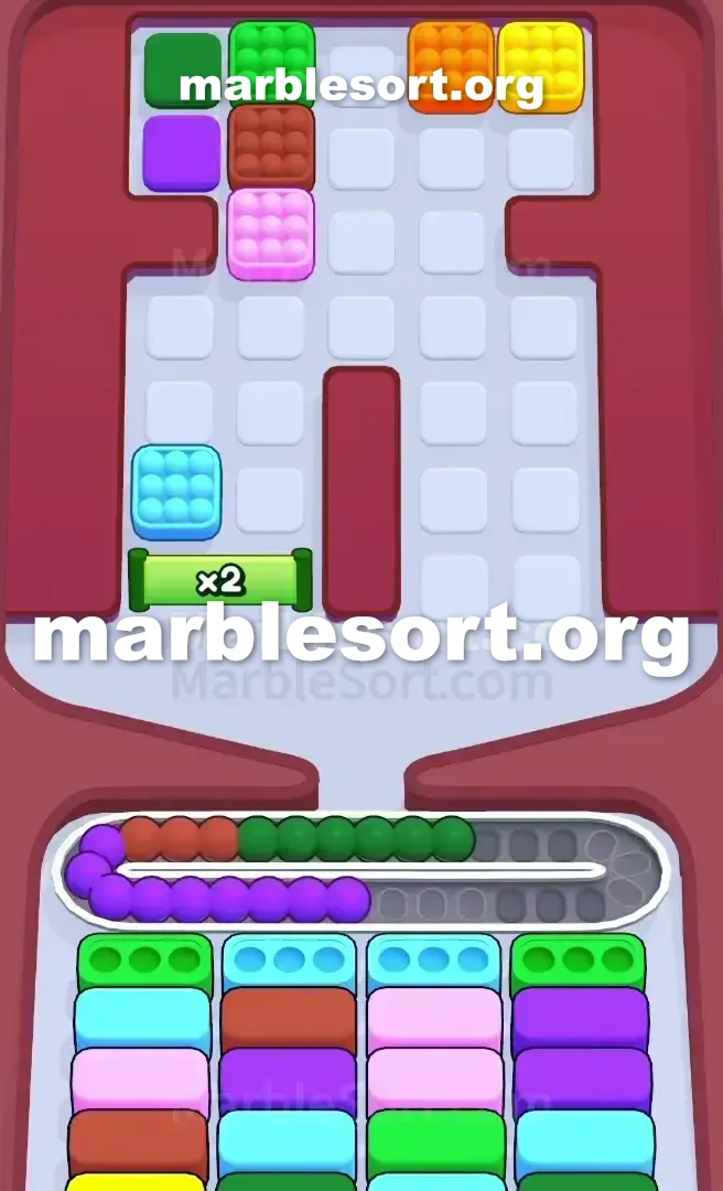 Marble Sort Level 228 screenshot 3