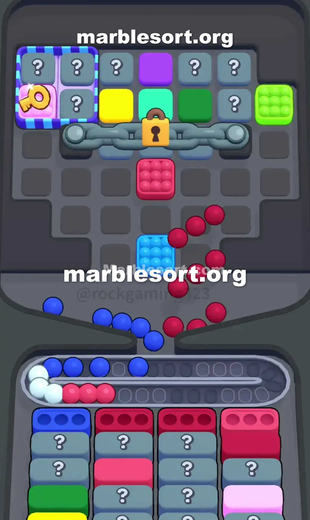 Marble Sort Level 234 screenshot 2