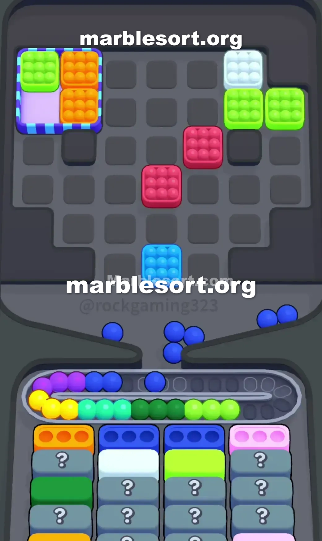 Marble Sort Level 234 screenshot 3