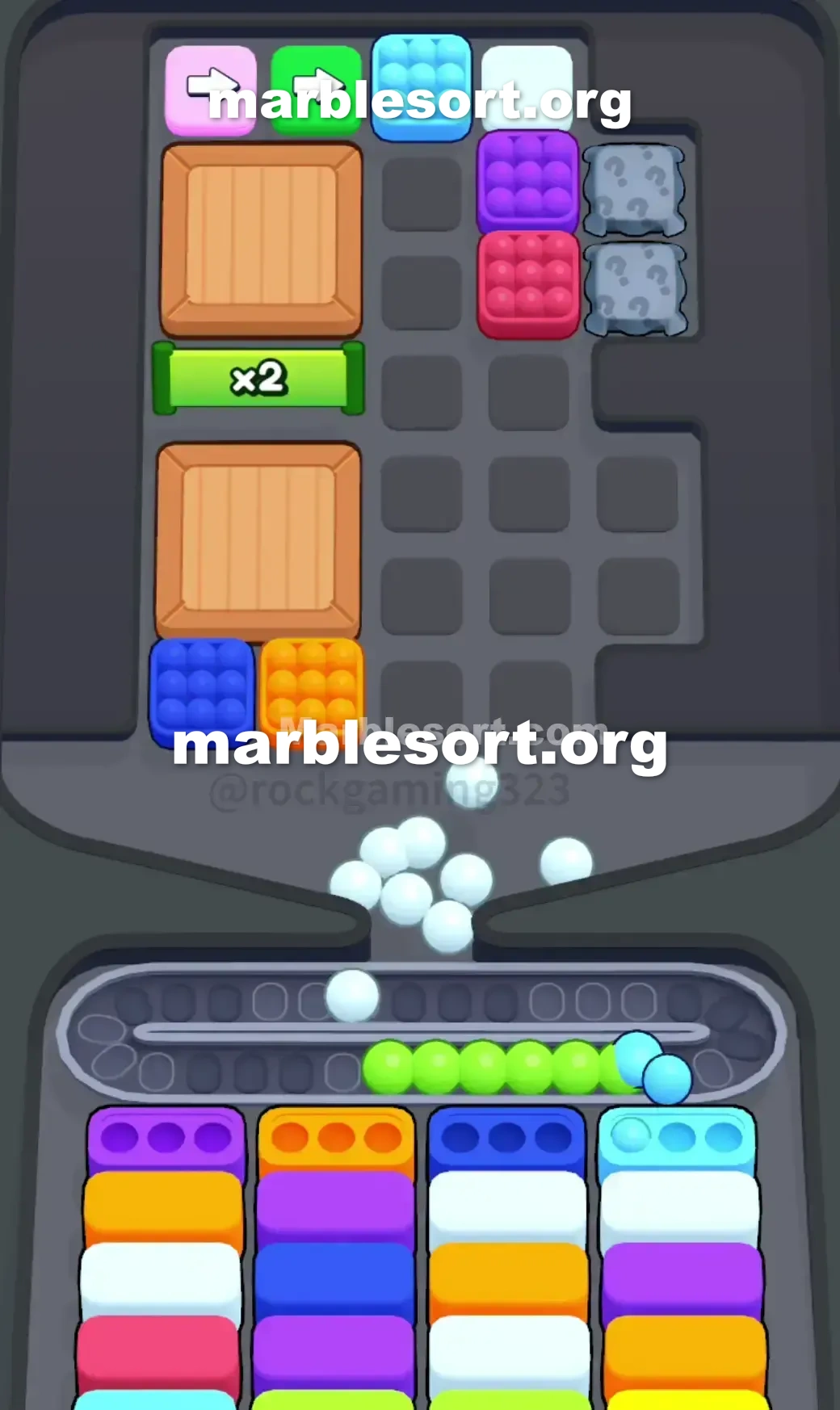 Marble Sort Level 237 screenshot 2