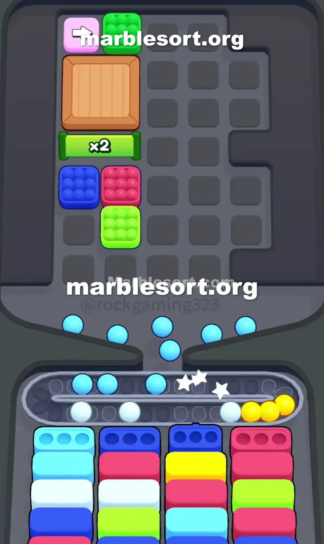 Marble Sort Level 237 screenshot 3