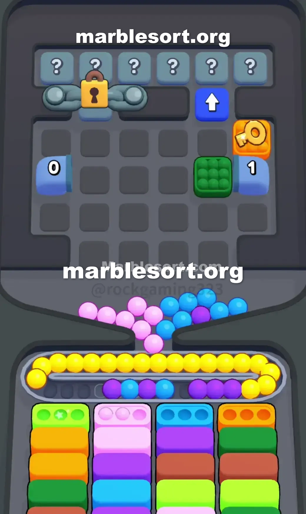 Marble Sort Level 240 screenshot 3
