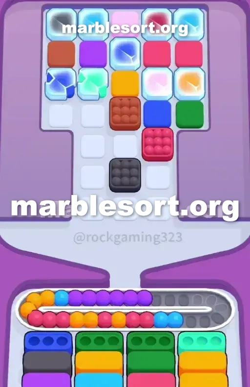 Marble Sort Level 243 screenshot 2