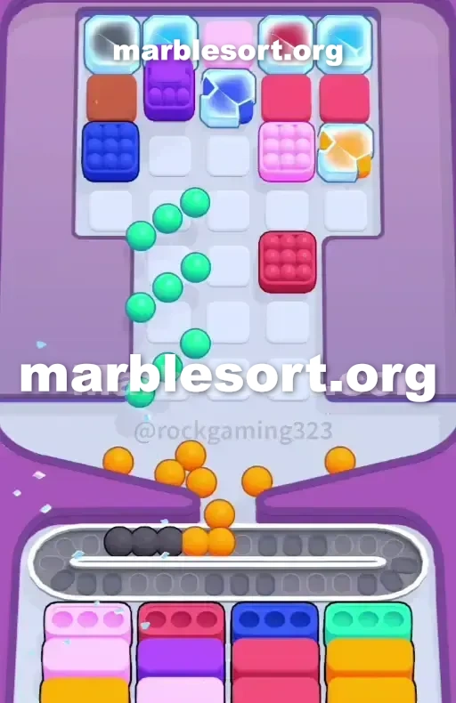 Marble Sort Level 243 screenshot 3