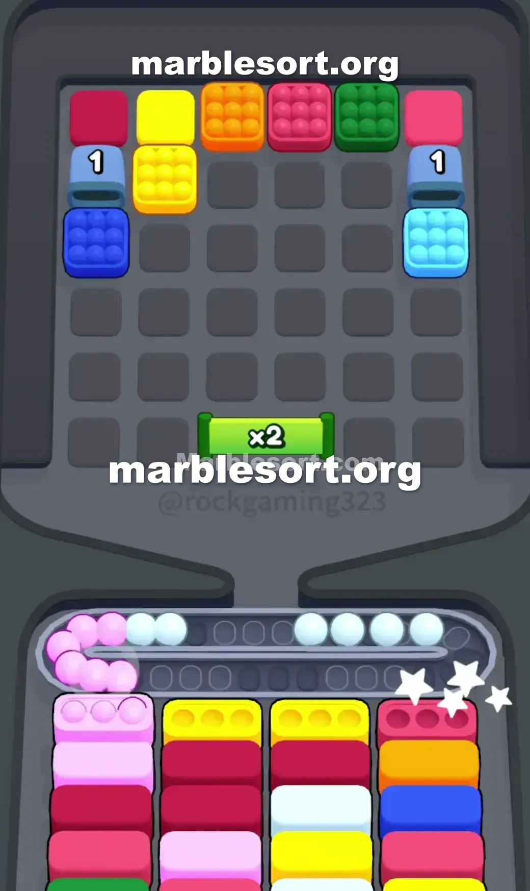 Marble Sort Level 244 screenshot 3
