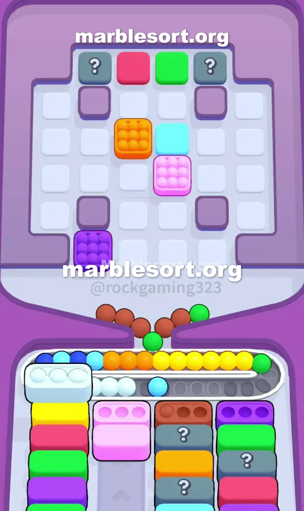 Marble Sort Level 246 screenshot 3