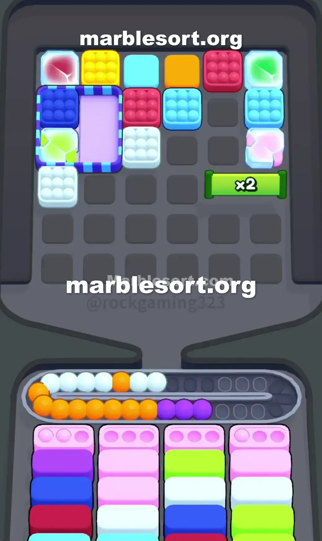 Marble Sort Level 247 screenshot 2