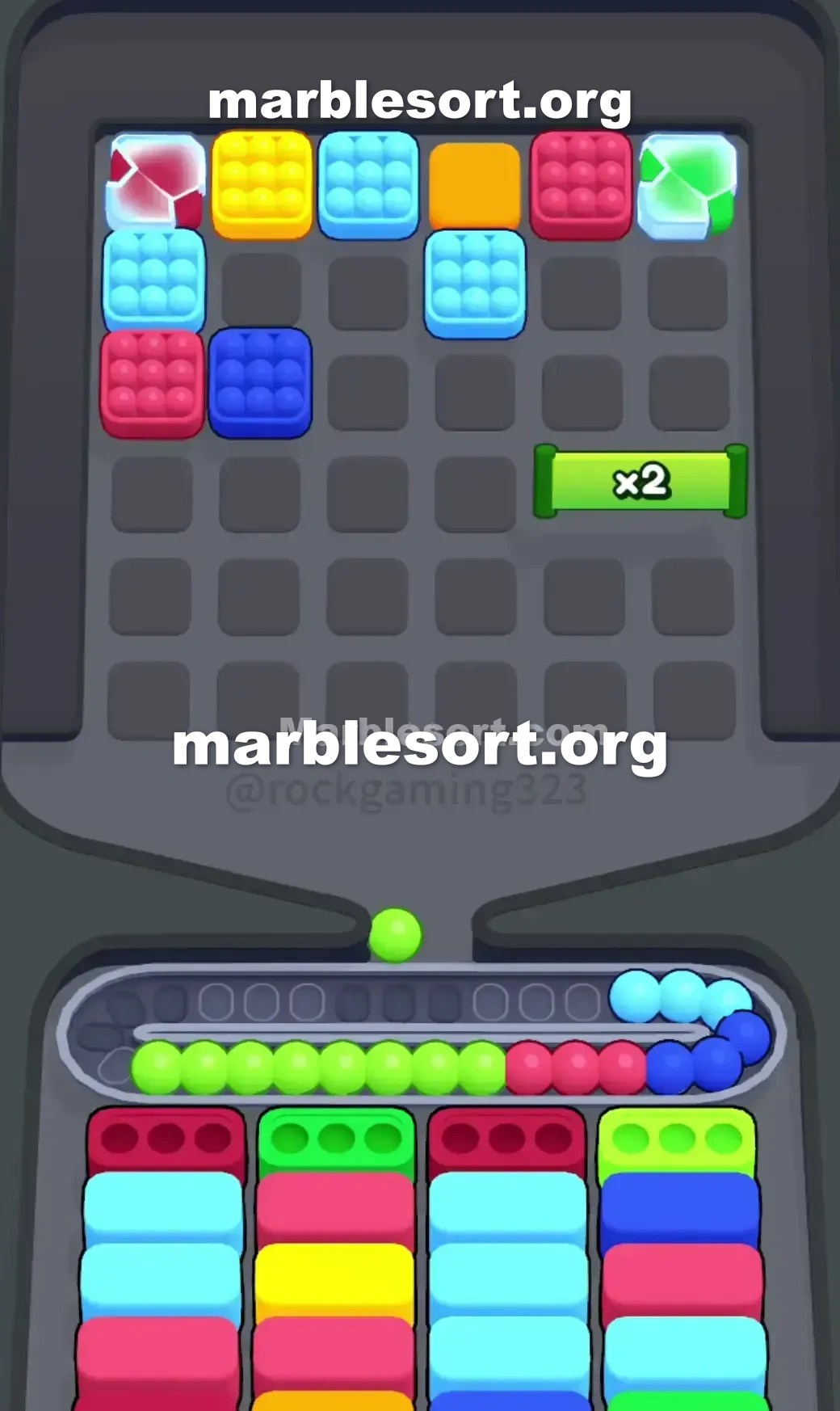 Marble Sort Level 247 screenshot 3